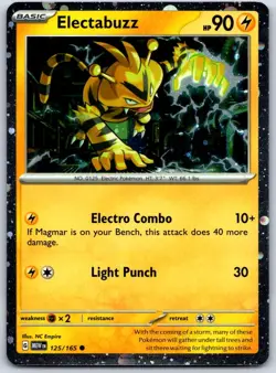 Electabuzz - (Cosmos Holo) Holo Promo Miscellaneous Cards & Products 125/165 NM - Image 1