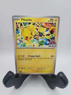Pokemon Pikachu TCG Promo Card SVP225 2025 World Championships - Image 1