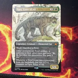 MTG Ygra, Eater of All (Borderless) Bloomburrow - NM Magic the Gathering - Image 1