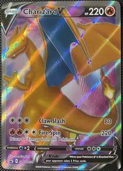 Charizard V SWSH050 SWSH: Sword & Shield Promo Holo - Pokemon Card - Image 1