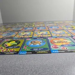 Lot of 50 PokeTrivia Pokemon Cards from Burger King Promo 1999 Pikachu H/P - Image 4