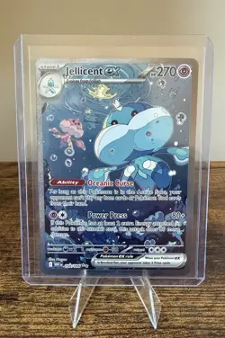 Pokemon TCG Holo Ultra Rare Jellicent EX Card 168/086 White Flare Near Mint - Image 1