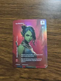 Wonders of the First ALT ART NYX FLEETFOOT A1-362/402 Foil Card - Image 1