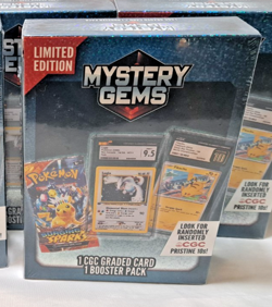 Pokemon Mystery Gems 1 CGC Graded Card & Booster Pack 2025 New Limited Edition - Image 1