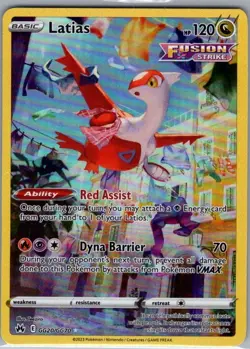 Latias GG20/GG70 SWSH: Crown Zenith: Galarian Gallery - Pokemon Card - NM - Image 1