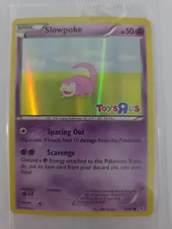 Pokemon Slowpoke 32/83 CARD 20th Anniv GENERATIONS Toys"R"Us Sealed. ENGLISH - Image 1