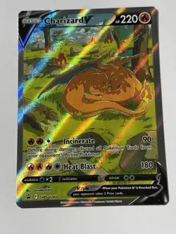 Charizard V SWSH260 SWSH: Sword & Shield Promo Cards Holo READ - Image 1