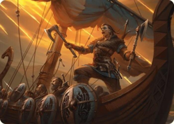 Eivor, Battle-Ready Art Card - Art Series: Assassin's Creed (ASACR) - Image 1