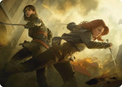 Mary Read and Anne Bonny Art Card - Art Series: Assassin's Creed (ASACR) - Image 1
