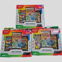 Pokemon Pokemon TCG First Partner Pack Series 1 2021 2 Packs 3 Cards Promo EN. - Image 1
