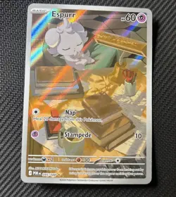 Pokemon TCG Espurr 95/88 Illustrated Rare Perfect Order NM - Image 1
