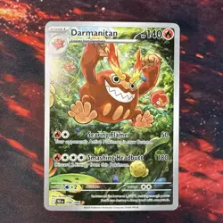 Darmanitan 098/086 NM – Illustration Rare – 2025 Pokemon TCG S&V Black Bolt - Image 1