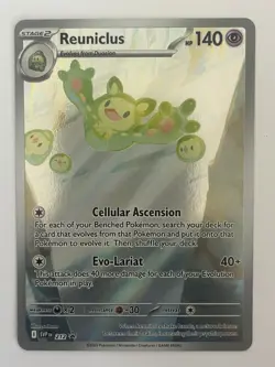 Reuniclus SVP EN 212 Black Star Promo Scarlet Violet Pokemon TCG Full Art NM - Image 1