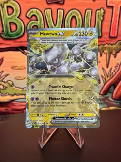 🌟 Mewtwo ex 058/182 Paradox Rift Double Rare 🌟 - Image 1
