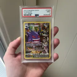 2022 PSA 9 Gengar Pokemon #TG06/TG30 Lost Origin Eng. - Image 1