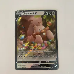 Pokemon TCG - Greedent V - 120/159 - 2023 SWSH12.5 Crown Zenith AR - Image 1