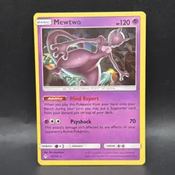 Mewtwo 75/214 Pokemon Cracked Ice Holofoil Unbroken Bonds 2019 - Image 1