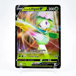 Hisuian Lilligant V - 017/189 Astral Radiance Ultra Rare Pokemon - NM/MINT - Image 1