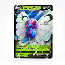 Butterfree V - 001/189 Darkness Ablaze Ultra Rare Pokemon - NM/MINT - Image 1