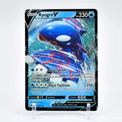 Kyogre V - 037/159 Crown Zenith Ultra Rare Pokemon - NM/MINT - Image 1