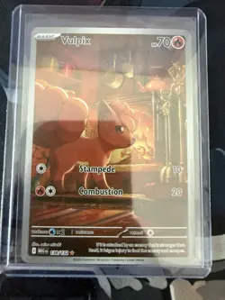 Pokemon TCG Vulpix 138/132 Mega Evolutions Illustration Rare Near Mint - Image 1