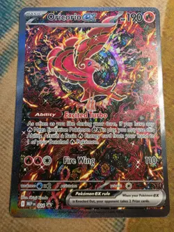 Pokemon TCG Oricorio ex Holo Promo 190 HP ME: Mega Evolution 024 - Image 1
