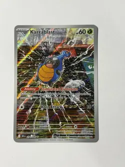 Pokemon TCG Karrablast 094/086 Black Bolt Set Near Mint - Image 1