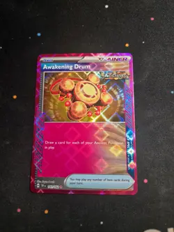 Awakening Drum 141/162 ACE SPEC Rare Temporal Forces Pokemon NM - Image 1