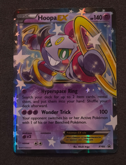 Pokemon TCG Hoopa EX XY85 Collection Promo, XY Promos, Black Star Promo LP - Image 1