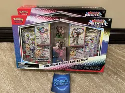 Pokemon Prismatic Evolutions Premium Figure Collection Box Sealed Lot Of 2 - Image 2