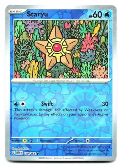 Staryu SV: Scarlet & Violet 151 120/165 Reverse Holo Pokemon NM - Image 1