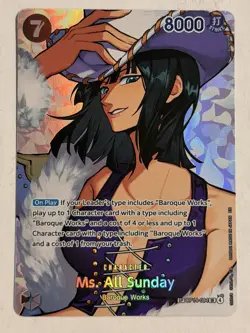 Ms. All Sunday OP14-084 SR Super Rare One Piece CLEAN SEE PICTURES - Image 1