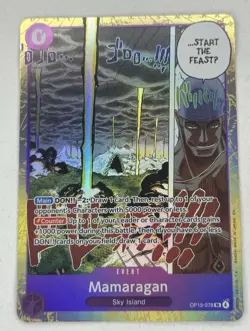 Mamaragan OP15-078 NM Foil English One Piece CCG - Image 1