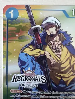 One Piece Trafalgar Law ST03-008 Offline Regionals 2024 Foil Promo NM - Image 2