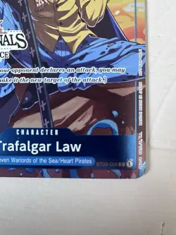 One Piece Trafalgar Law ST03-008 Offline Regionals 2024 Foil Promo NM - Image 4