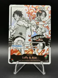 One Piece ST30-001 Luffy & Ace (Parallel) ENGLISH - Image 1