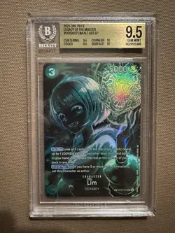 Bandai One Piece Lim OP09-037 Legacy of the Master SP Alt Art Foil BGS 9.5 - Image 1