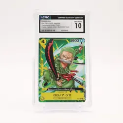 Roronoa Zoro - P-042 CGC 10 Saikyo Jump September Issue Promo One Piece - GEM MT - Image 1