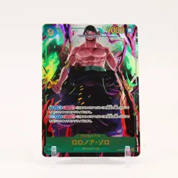 Roronoa Zoro Alt Art OP06-118 Japanese Wings of the Captain SEC OnePiece NM/MINT - Image 1