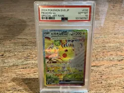 2024 Pokemon SV8 JP Pikachu EX Special Art Rare #132 PSA 10 - Image 1
