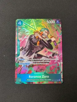 OP15 Roronoa Zoro Treasure Rare OP13-037 / English One Piece TCG - Image 1