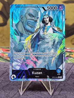 One Piece Kuzan OP12-040 Alternate Art Leader Legacy of the Master NM - Image 1