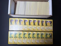 Huge Collection Bulk Lot of 600+ Pokemon Cards Vintage 1999 WOTC - Image 1