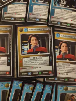 60 Card Lot Star Trek CCG 1E Dual Alignment Voyager Equinox Marquis Crew Borg ST - Image 4
