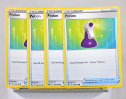 Pokemon TCG Crown Zenith Potion 139/159 Common Regular x4 Playset - Image 1