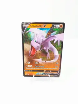 Pokemon TCG Aerodactyl V Ultra Rare Holo 17/73 Near Mint - Image 1
