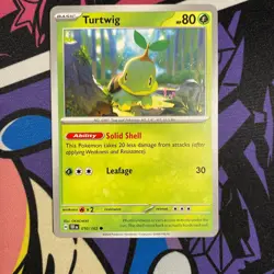 Turtwig 010/162 Common Temporal Forces Pokemon Near Mint - Image 1
