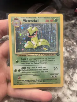 Pokemon TCG Victreebel Jungle 14/64 Holo Unlimited Holo Rare - Image 1