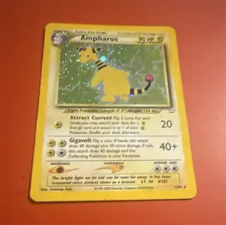 Wizards of the Coast Ampharos 1/64 Neo Revelation Holo Rare Unlimited - Image 1