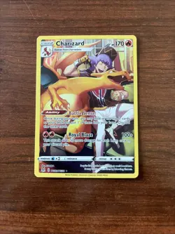 Charizard 2022 Pokemon Sword & Shield Lost Origin #TG03/TG30 Trainer Gallery - Image 1